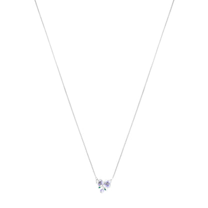 Lavender Bloom Necklace - 925 Silver