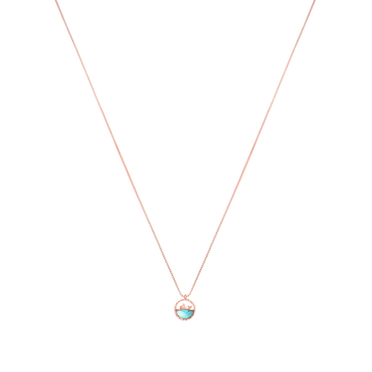 Dolphin Dancing Chain Pendant