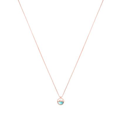 Dolphin Dancing Chain Necklace - 925 Silver