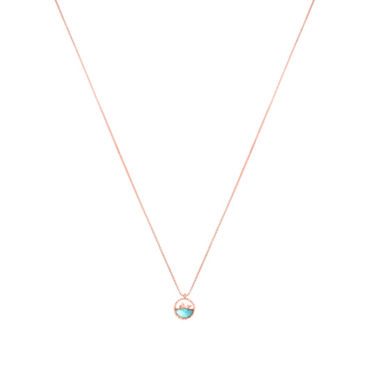 Dolphin Dancing Chain Necklace - 925 Silver