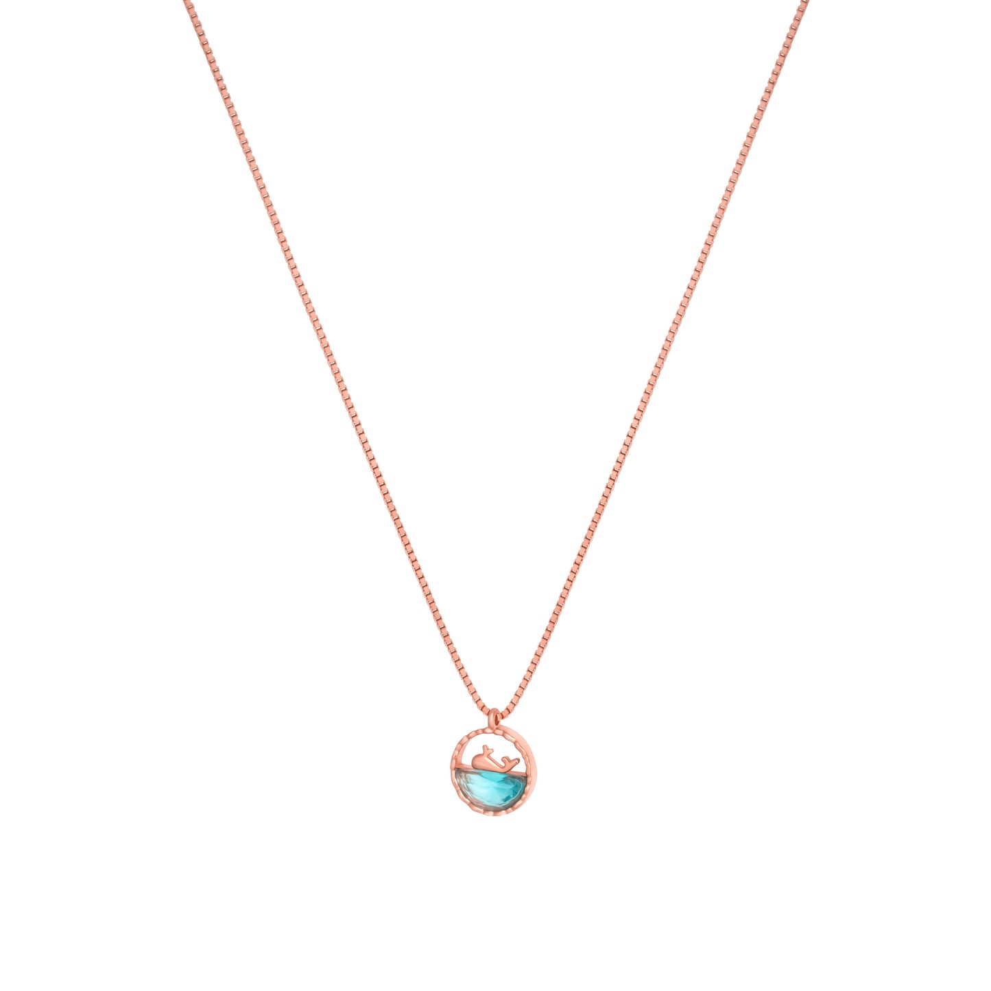Dolphin Dancing Chain Pendant