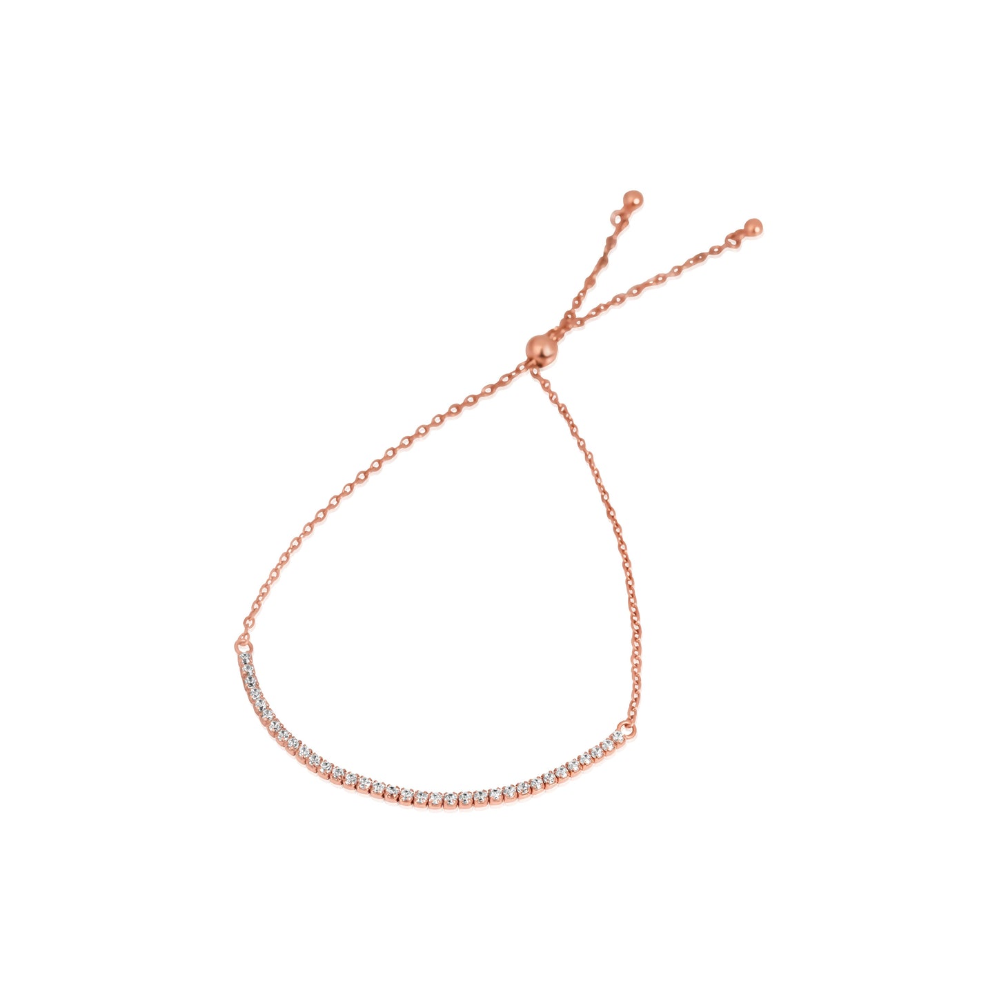 Twinkle Beads Bracelet - Rose Gold