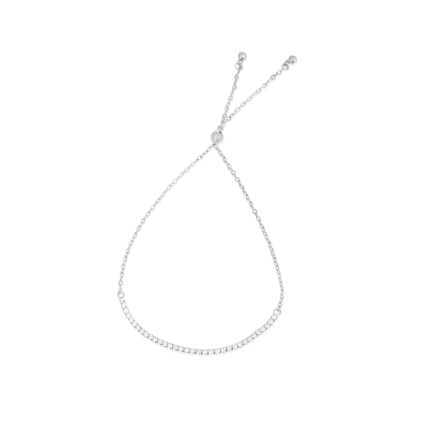 Twinkle Beads Bracelet - Silver