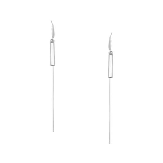 Silver Drop Earrings