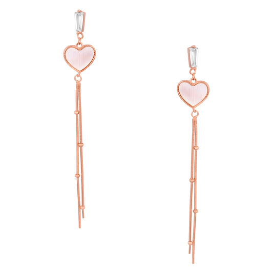 Heart Shell Danglers