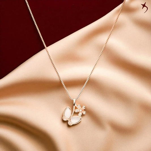 Flutura Fleur Necklace - 925 Silver