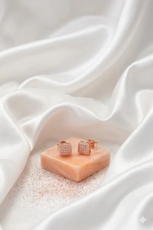 Aurora Grid  Earrings -925 Silver