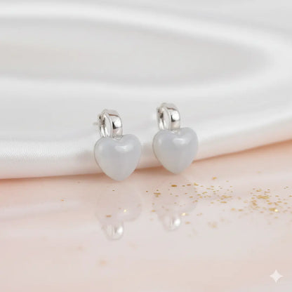 Moonlit Bloom 925 Silver Rhodium Floral Studs