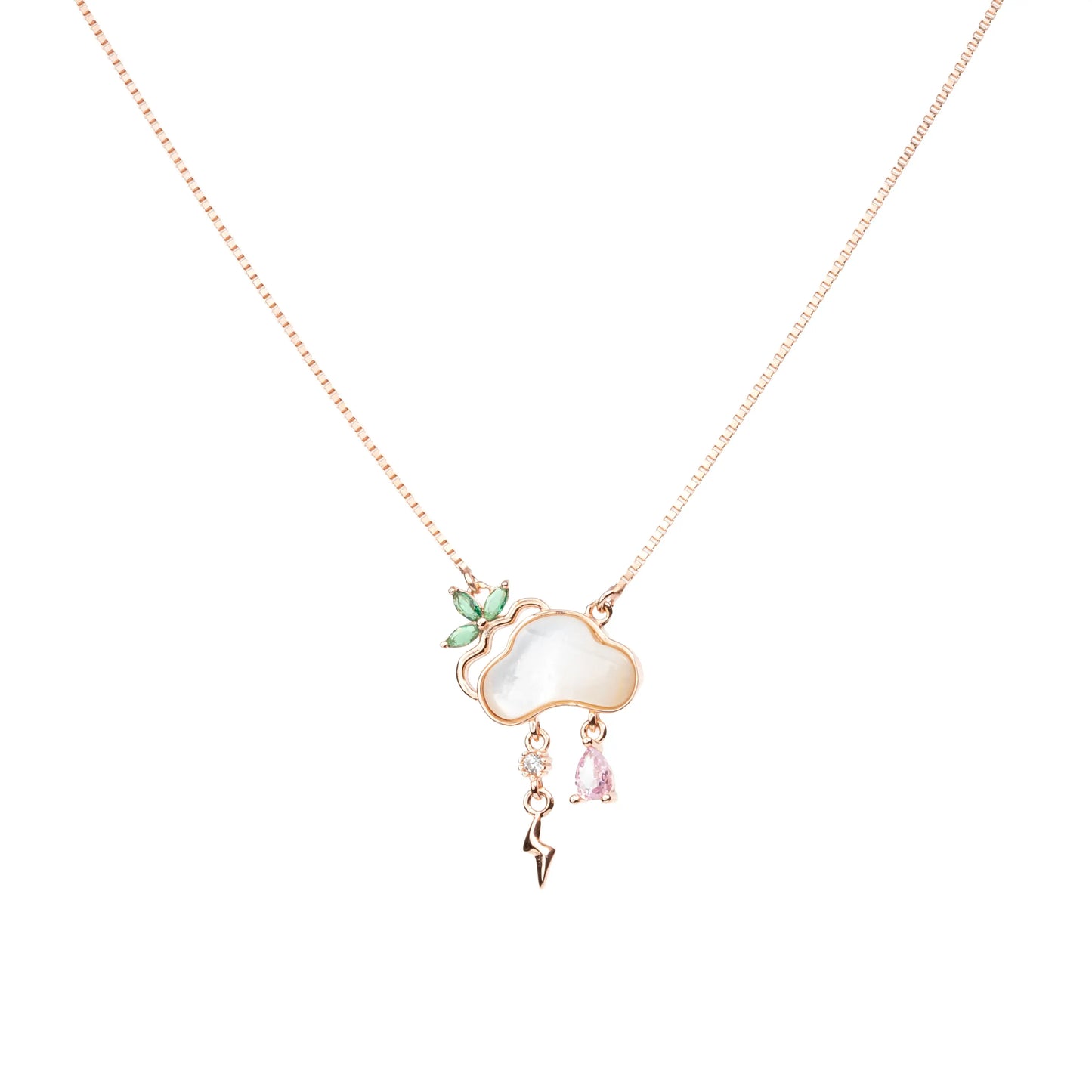 The Celestial Charm Necklace - 925 Silver
