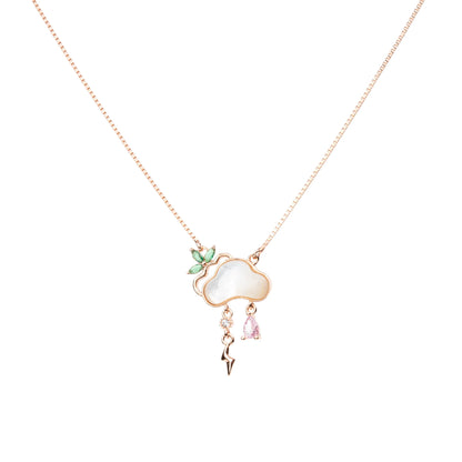 The Celestial Charm Necklace - 925 Silver