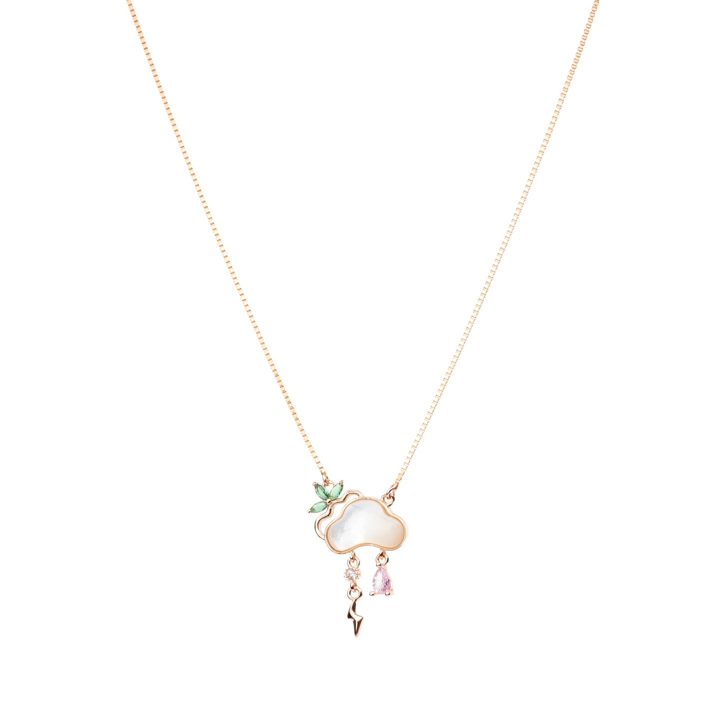 The Celestial Charm Necklace - 925 Silver