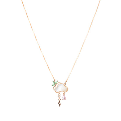 The Celestial Charm Necklace - 925 Silver