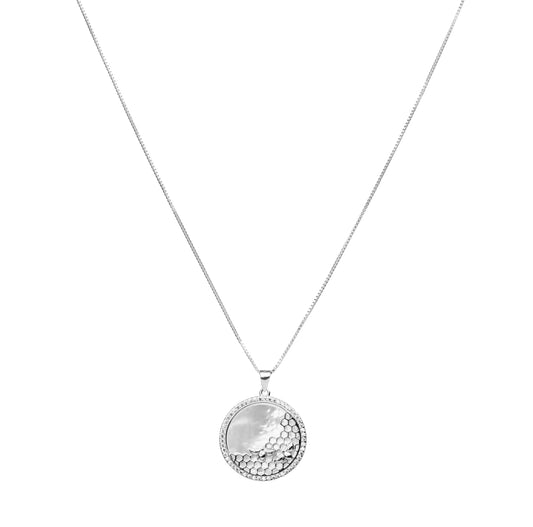 Celestial Hive Necklace - 925 Silver