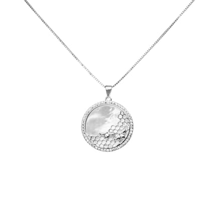 Celestial Hive Necklace - 925 Silver