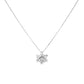 Snowflake Spark Necklace - 925 Silver