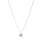 Snowflake Spark Necklace - 925 Silver