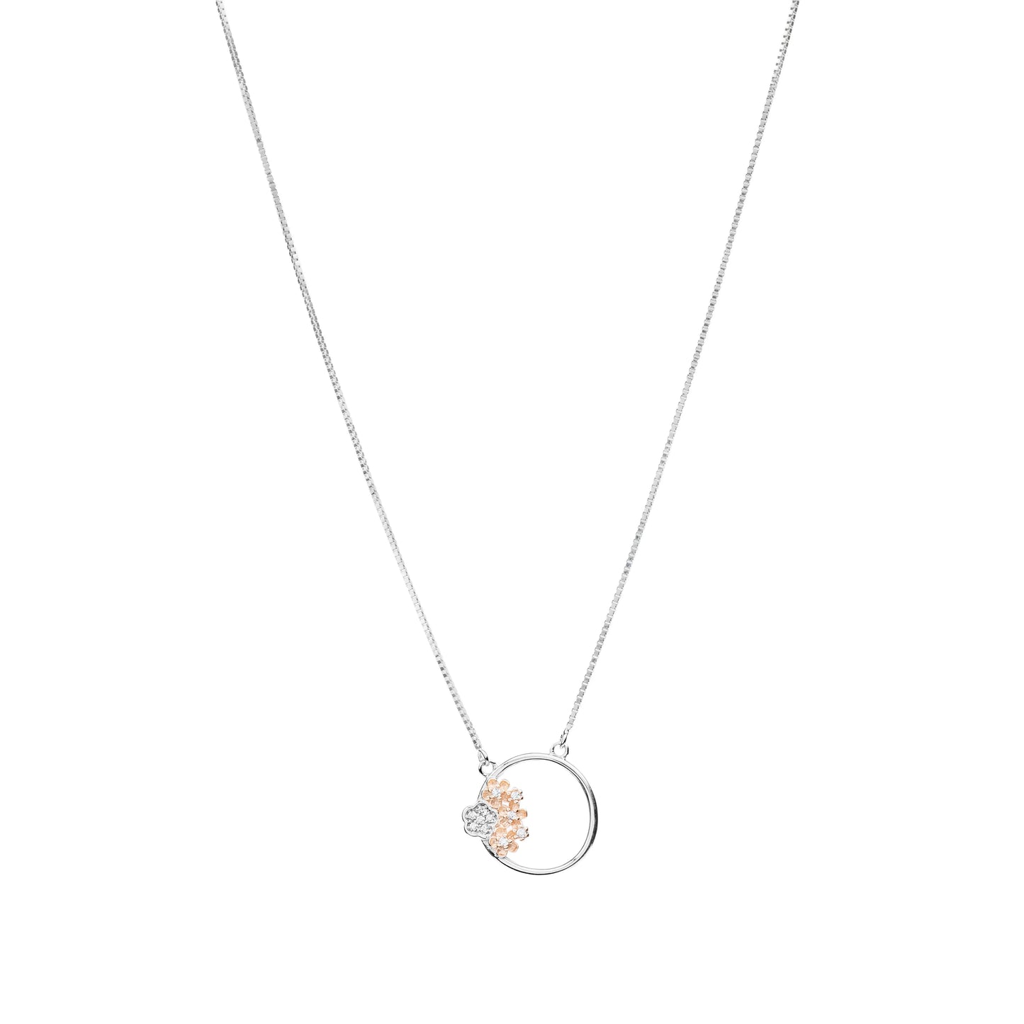 Celestial Bloom Necklace - 925 Silver