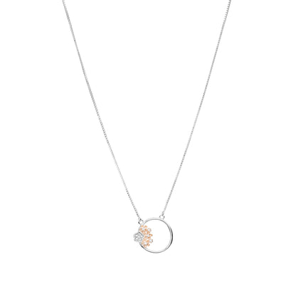Celestial Bloom Necklace - 925 Silver