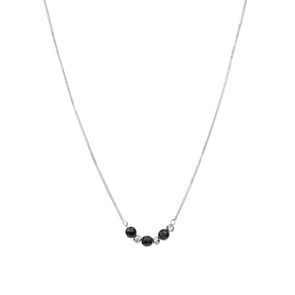 Midnight Orbit Necklace - 925 Silver