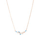 Azure Bloom Necklace - 925 Silver