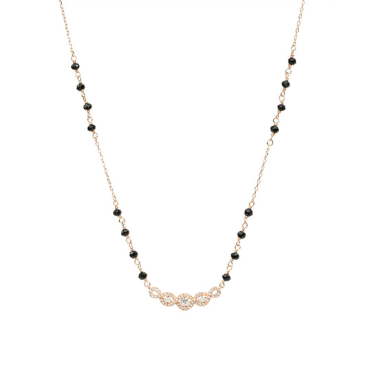 Eternal Grace Mangalsutra Necklace - 925 Silver