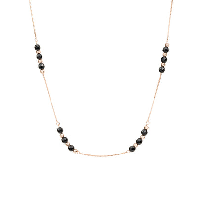 Noir Grace Mangalsutra Necklace - 925 Silver