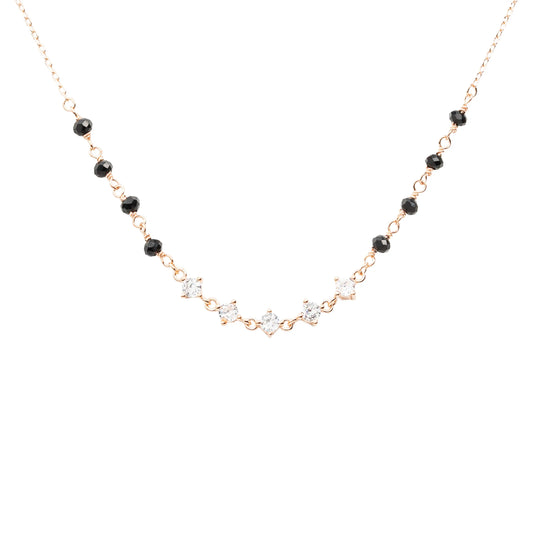 Radiant Bloom Mangalsutra Necklace - 925 Silver
