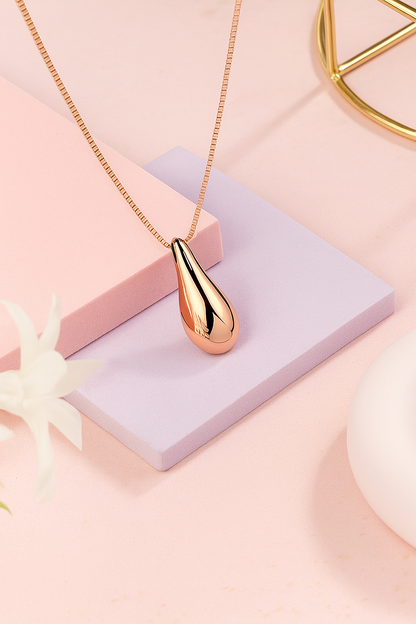 Rose Dewdrop Necklace