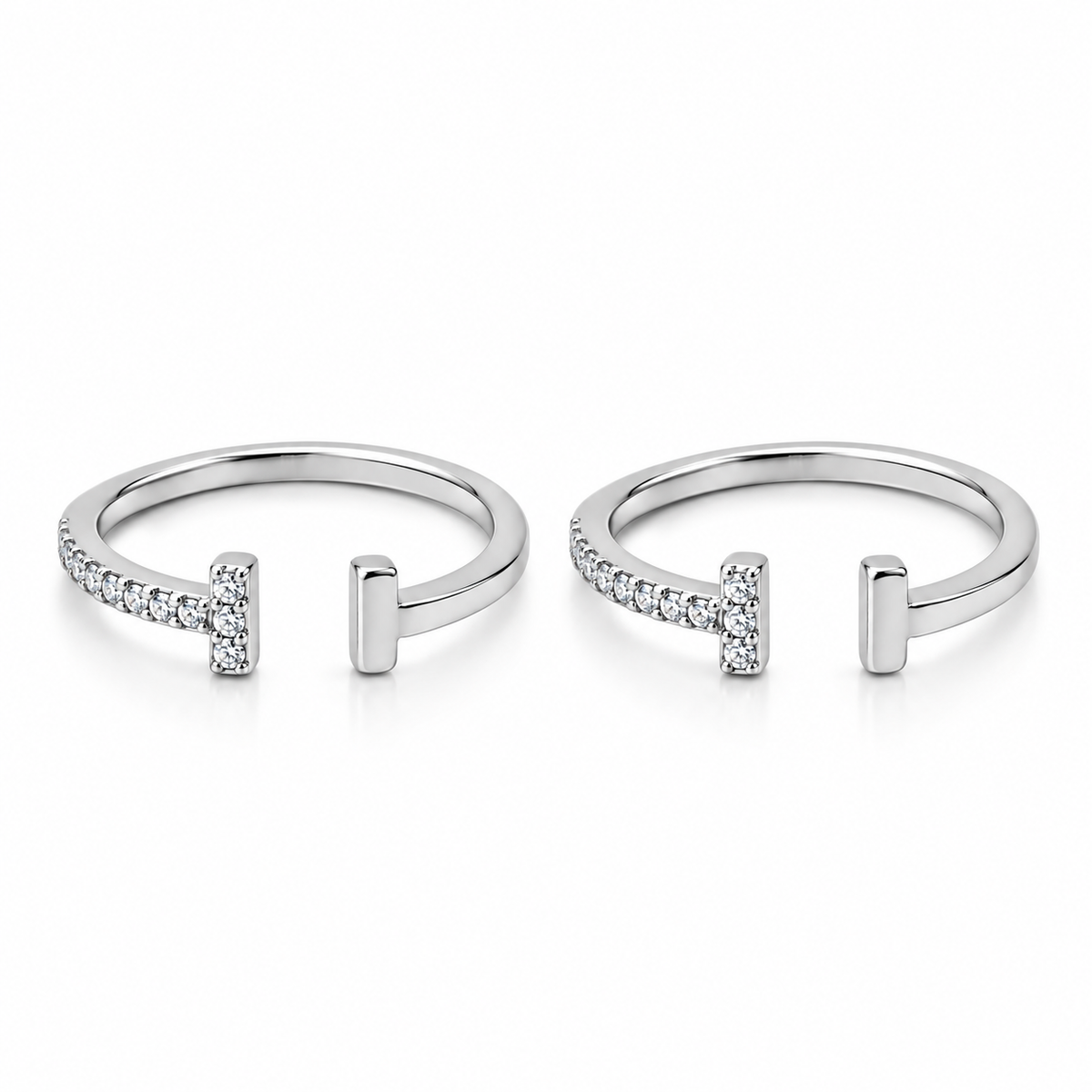 Eterna Spark 925 Silver Adjustable Toe Ring