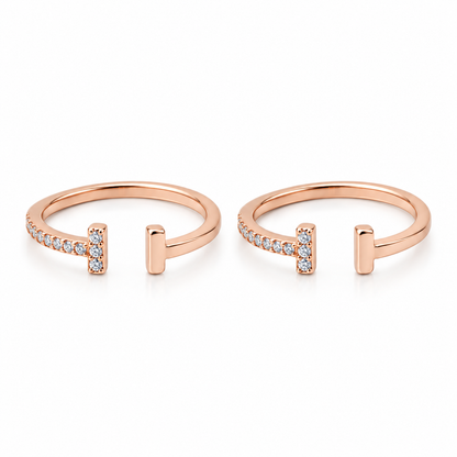 Eterna Spark 925 Silver Adjustable Toe Ring