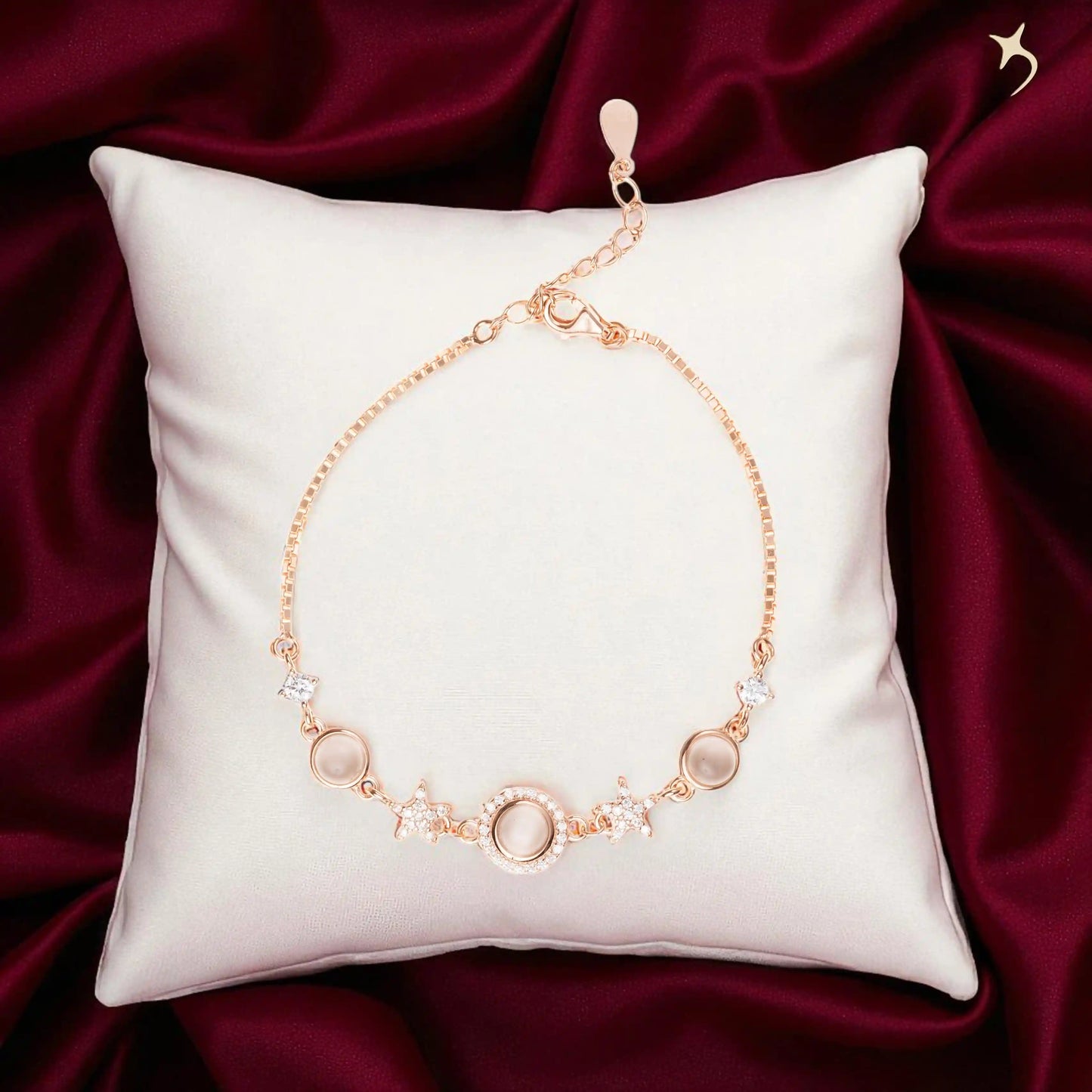 Stellar Blush Bracelet - 925 Silver