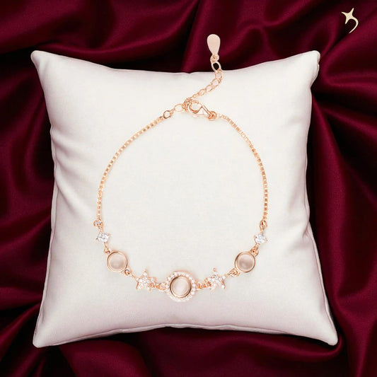 Stellar Blush Bracelet - 925 Silver