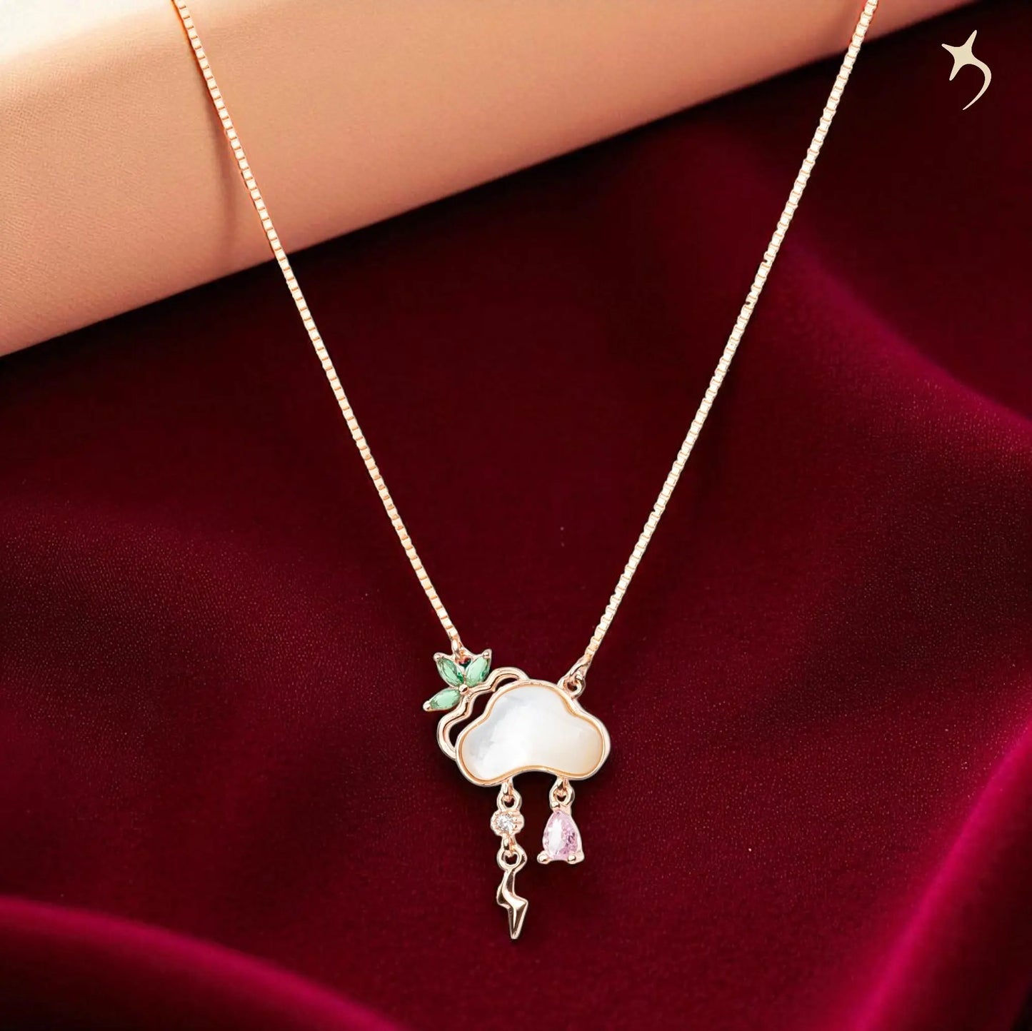 The Celestial Charm Necklace - 925 Silver