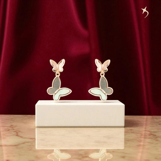 The FlutterDusk earrings - 925 Silver