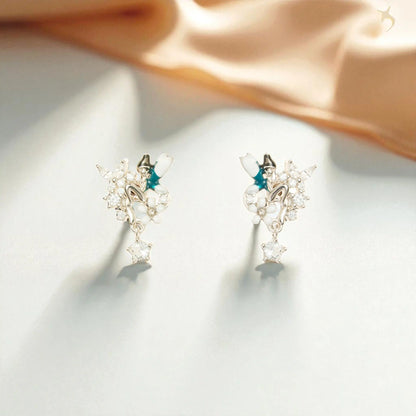 The Songbird Garden Earrings - 925 Silver