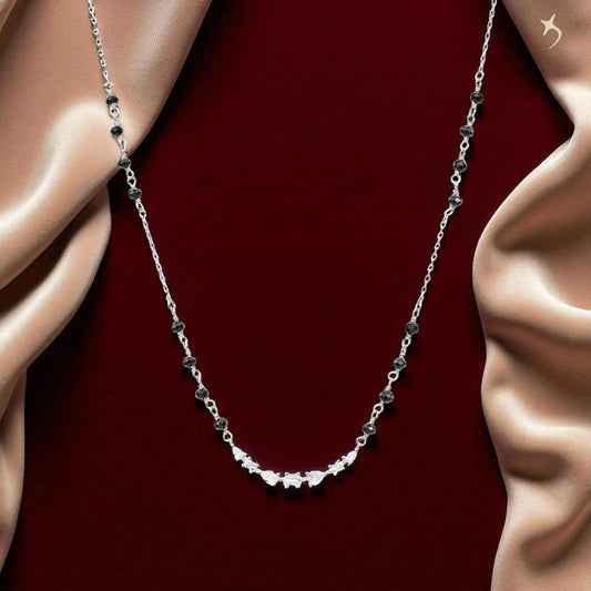 Twilight Vine Mangalsutra Necklace - 925 Silver