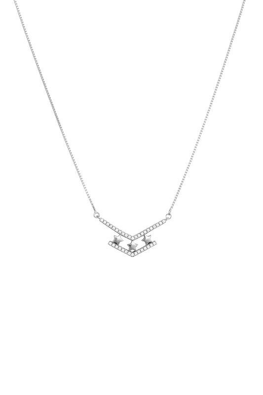 Stars Alligned Necklace - 925 Silver