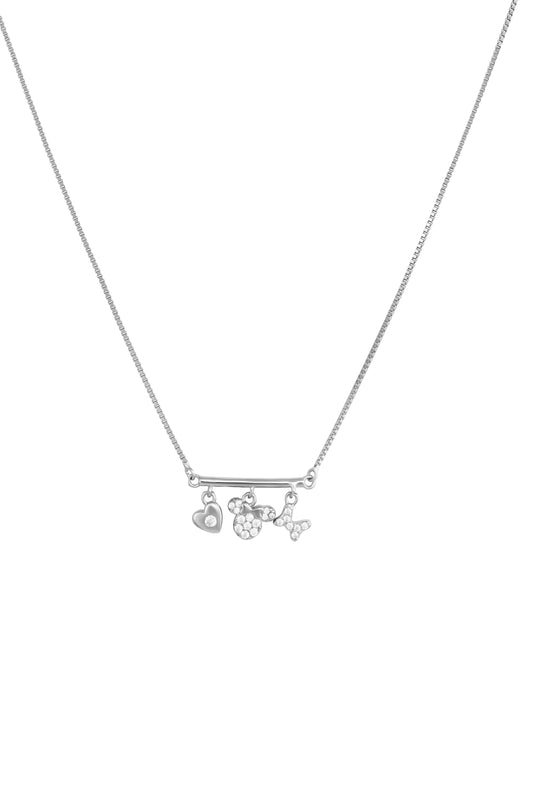 Sunburst Necklace - 925 Silver
