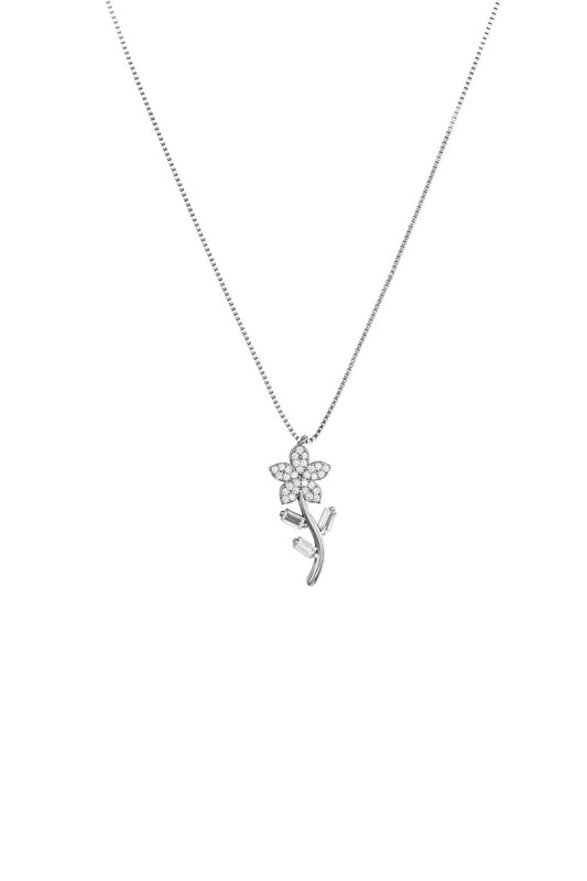 Eterna Crest Necklace - 925 Silver