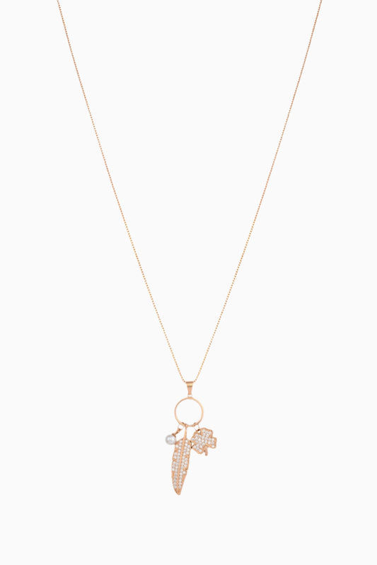 Leaf Charm Necklace