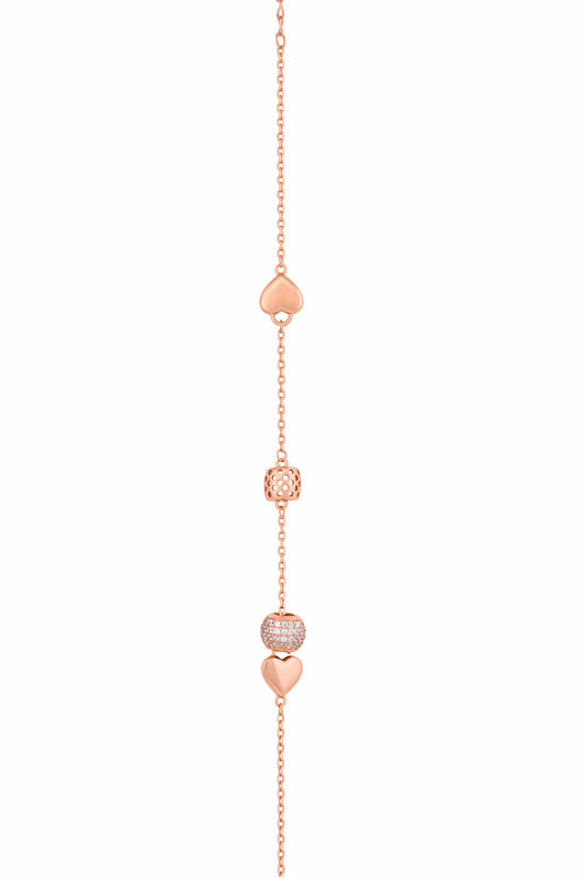 Eterna Heart Bracelet - 925 Silver