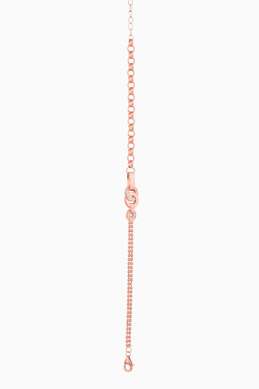 Cubic Serenity Bracelet - 925 Silver