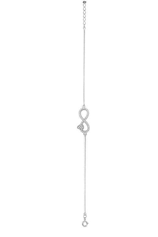Eternal Elegance Infinity Bracelet - 925 silver