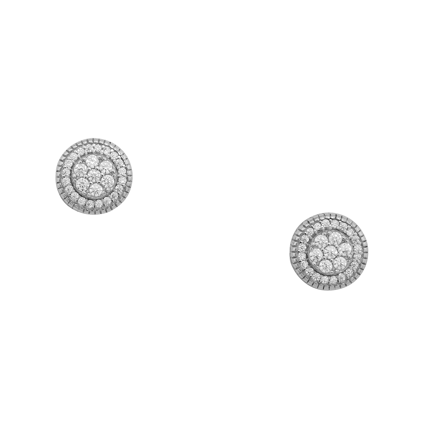 Cubic Zirconia Full Stone Studs