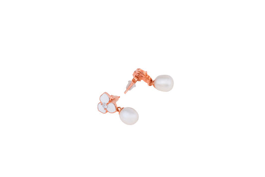 Lustrous Arc Earrings