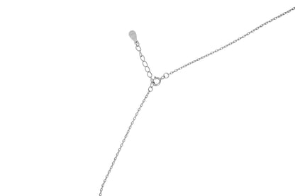 Floral Elegance Necklace - 925 Silver