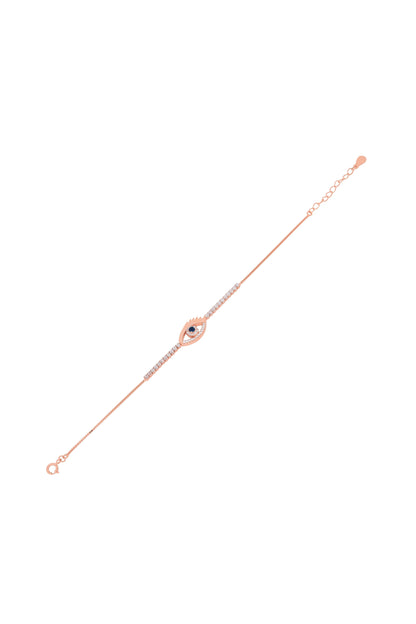 Celestial Evil Eye Bracelet - 925 Silver