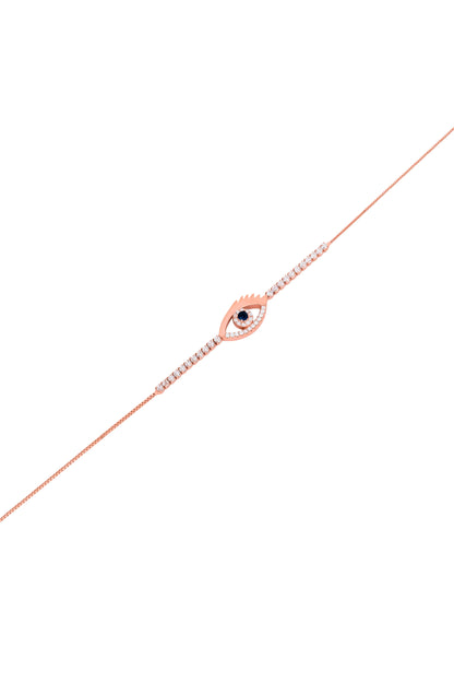 Celestial Evil Eye Bracelet - 925 Silver
