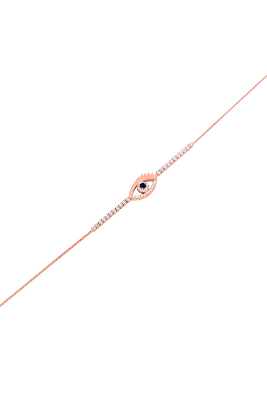 Celestial Evil Eye Bracelet - 925 Silver