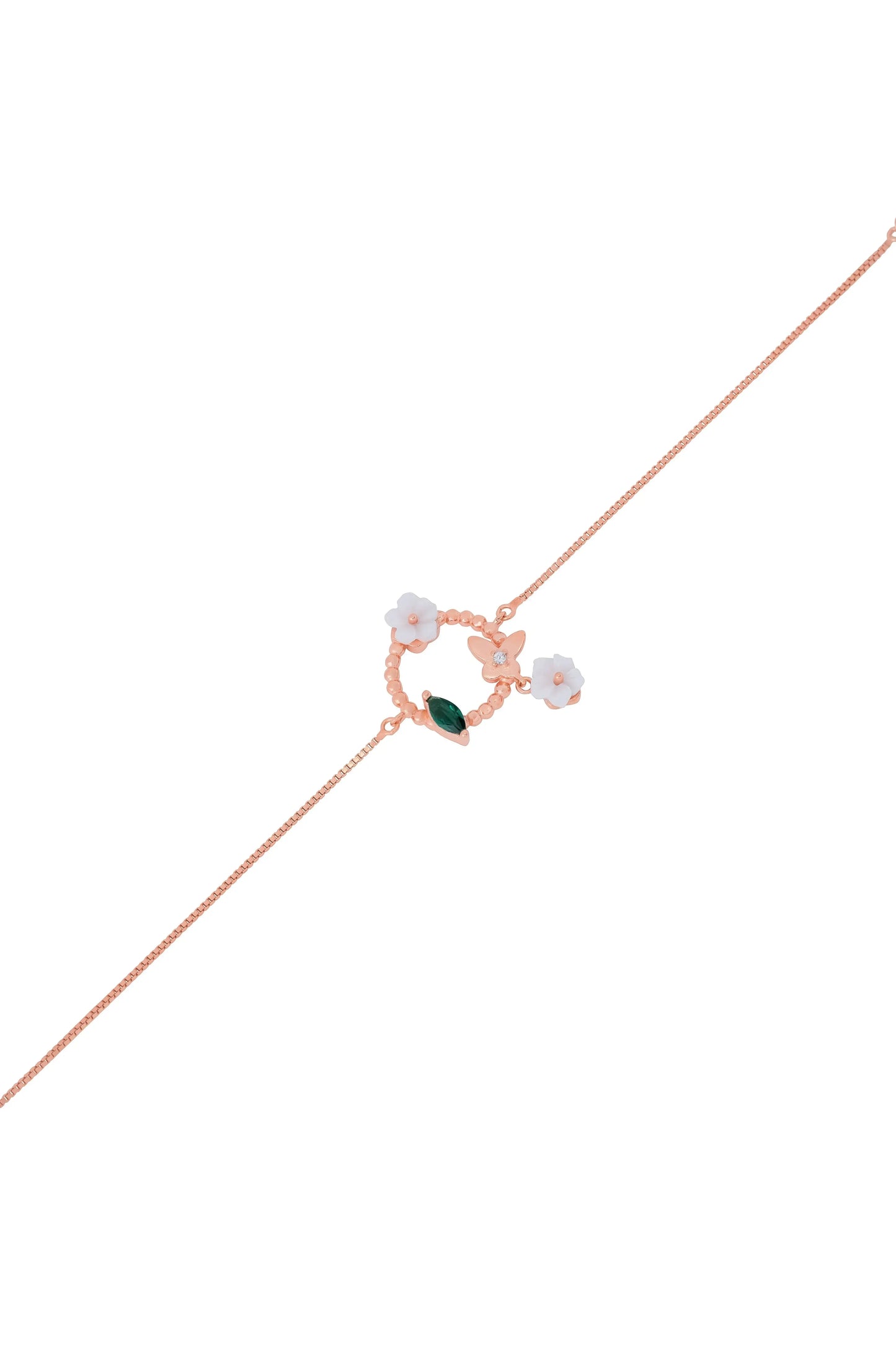 Nature's Elegance Bracelet - 925 Silver